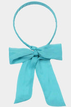 Solid Headband with Ponytail - 3 Colors