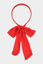 Solid Headband with Ponytail - 3 Colors