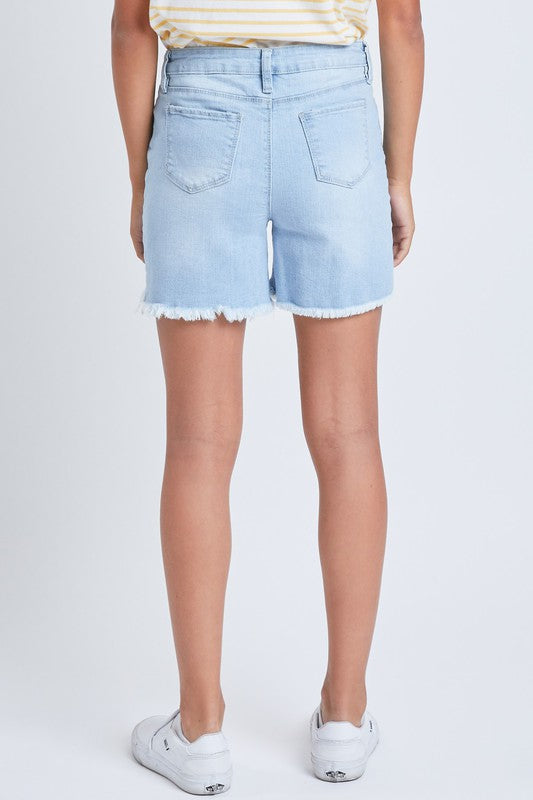Girl's Fiona Button Shorts