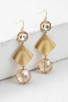 Glass Dangle Drop Earrings