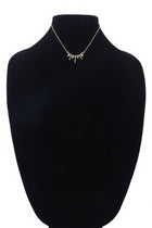 Chain Link Crystal Necklace