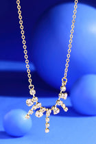 Chain Link Crystal Necklace