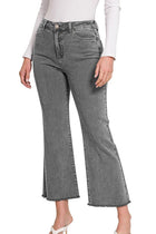 Kristen Washed Jeans - Ash Black