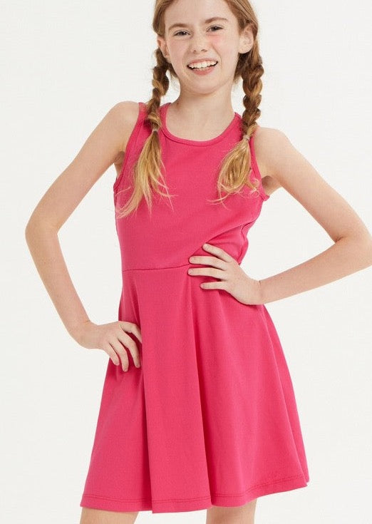 Girl's Anna Fit and Flare Dress