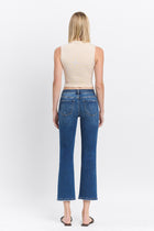 Charlotte High Rise Ankle Straight Jeans