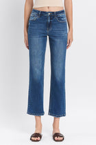 Charlotte High Rise Ankle Straight Jeans