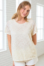 Floral Lace Tee