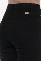 Courtney Slim Straight Jeans - Black
