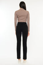 Courtney Slim Straight Jeans - Black