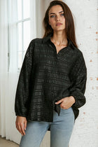 Crinkle Textured Blouse
