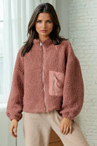 Sherpa Zip Up Jacket