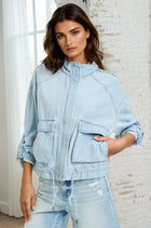 Cargo Pocket Short Jacket