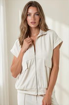 Zip Front Utility Jacket