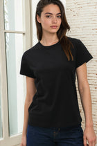 Relaxed Slim Fit Tee - Black