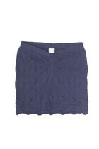 Lace Textured Tube Top - Mineral Blue