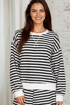 Striped Crewneck Pullover