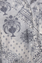 Bandana Print Button Down Top