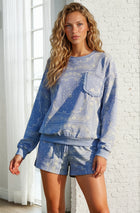 Paisley Print Shorts