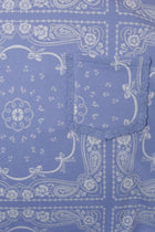 Paisley Print Shorts