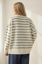 Retro Stripe Pullover Sweater