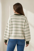 Soft Stripe Pullover Sweater