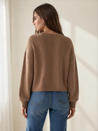 Ribbed Long Sleeve Sweater