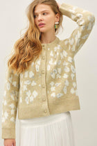 Brushed Leopard Cardigan
