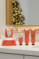 Snow Globe Santa Hand Cream Trio