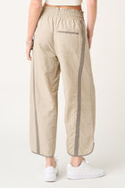Sporty Stripe Barrel Leg Pants