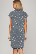 Daisy Denim Button Down Dress