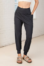 Butter Soft Side Pocket Joggers - Charcoal