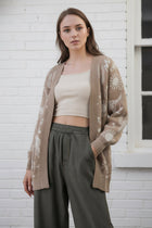 Oversized Western Cardigan