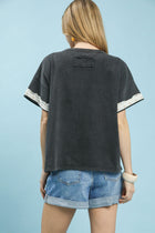 Patchwork Floral French Terry Tee
