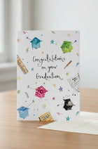 Grad Hats - Graduation Card