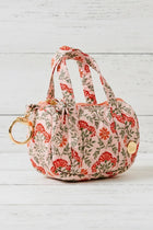 Itty Bitty Duffle Bag Charm - Dusty Rose