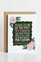 Everything Happens for a Reason Empathy Card