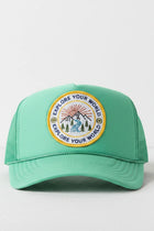 Patch Front Trucker Hat - Explore Your World