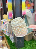 Girl's Rainbow Puffer Crossbody - 3 Colors