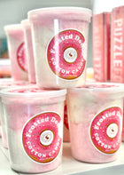 Frosted Donut Cotton Candy