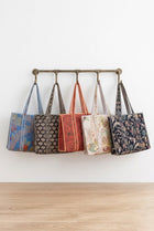 Quilted Print Tote - 5 Colors