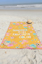 Double-Sided Beach Towel - Sunshine