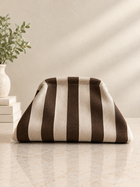 Wide Stripe Cosmetic Bag - 9 Colors