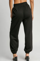 Luxe Knit Joggers - Black
