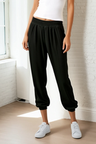 Luxe Knit Joggers - Black