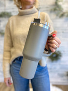 40 oz. Tumbler with Straw-6 colors