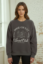 Crewneck Sweatshirt - Door County Social Club - Black