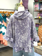 Girl's Nova Floral Print Ruffle Tunic