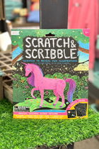 Scratch & Scribble - Magical Unicorns