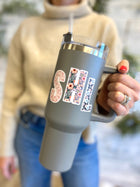 40 oz. Tumbler with Straw-6 colors