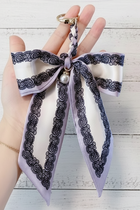 Bow Scarf Bag Charm - 5 colors